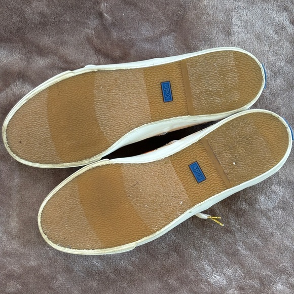 Keds x Rifle Paper Co Peach Floral Lace Up Sneakers Size 9 from Anthropologie - Picture 11 of 15